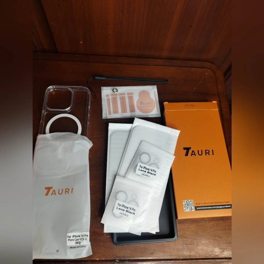 New Clear Phone Case for iPhone 14 Pro Max - Transparent And Screen Protectors